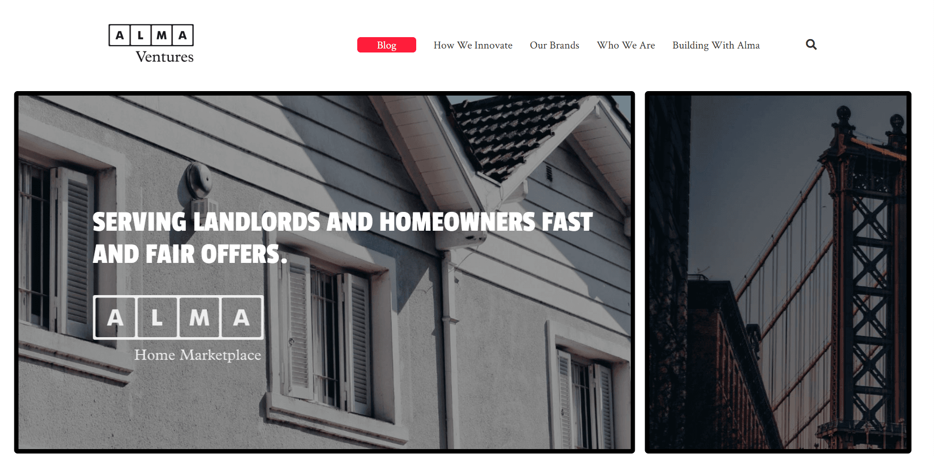 Alma Ventures — Short-term rental company powered by venture capital